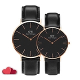 Daniel Wellington Classic Black Sheffield Couple 36mm/40mm