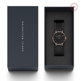 Daniel Wellington Classic Black Sheffield vs Petite Ashfield Couple 40mm/32mm