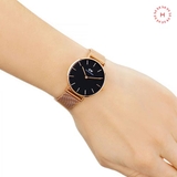 Daniel Wellington ST Maves vs Petite Melrose Black Couple 40mm/32mm