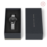 Daniel Wellington Classic Black Sheffield vs Petite Sterling Black Couple 40mm/32mm