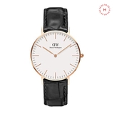 Daniel Wellington Classic Reading Couple Dây Da 36mm/40mm