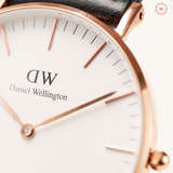 Daniel Wellington Classic ST Maves Couple Dây Da 36mm/40mm