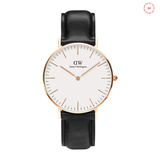 Daniel Wellington Classic Sheffield Couple Dây Da 36mm/40mm
