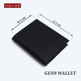 Ví đứng Gen9 HAVIAS Handcrafted Wallet