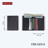 Ví da đứng Gen8 Handcrafted Wallet