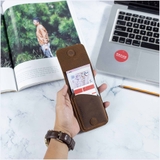 Ví Da Gerbera Handcrafted Mini Wallet