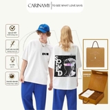 Áo thun couple CARINAMY HOLOGRAM