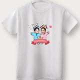 Áo thun gia đình I LOVE FAMILY
