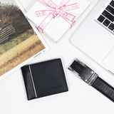 Set cặp ví Zipline & dây lưng Luxmo HAVIAS