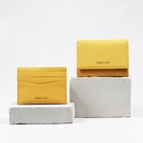 Couple Ví Heart3 Gold Mini Wallet & Mini HAVIAS Pie Yellow