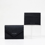 Couple Ví Heart2 Mini Wallet & Mini HAVIAS Pie Black