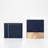 Couple Ví Zipline & Pie2 Navy Blue