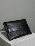 Couple Ví Venuta & Smile Handcrafted Wallet Black