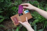 Ví da gấp Mini NOTE Wallet