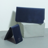 Couple Ví Lemo & Gerbera Navy Blue