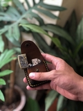 Bao da bật lửa da trâu ZippoUSA