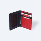 Ví Da Seashell Grid Frame Wallet