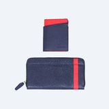 Couple Ví The Viva & Seashell Wallet Navy Blue