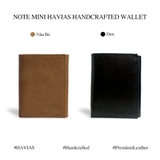 Ví da gấp Mini NOTE Wallet