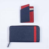 Couple Ví The Viva & Seashell Wallet Navy Blue