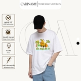 Áo thun SUMMER PEAR form rộng tay lỡ cotton 100%