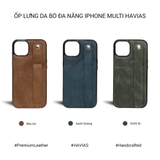 Ốp lưng da bò đa năng Iphone Multi HAVIAS