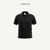 Polo Trơn Phối Sọc CARINAMY Cá Sấu PE