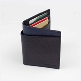 Ví Da Seashell Grid Frame Wallet