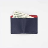 Ví Da Seashell Grid Frame Wallet