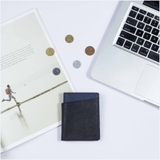 Ví Da Seashell Grid Frame Wallet