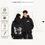 Hoodie khóa Zip Hologram CARINAMY