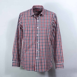 Red Navy Checked Classy Shirt