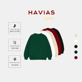 Áo Sweater Cotton 100% HAVIAS