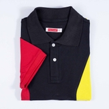 Black Mix Red Yellow Strong Shoulder Premium Polo