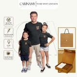 [TUỲ CHỈNH THIẾT KẾ THEO YÊU CẦU] Áo thun gia đình FAMILY form rộng tay lỡ cotton 100% CARINAMY