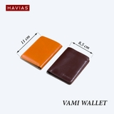 Ví đứng Mini VAMI Handcrafted Wallet