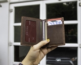 Ví da đứng Venumi Handcrafted Wallet