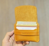 Ví da Mini Handcrafted Smile HAVIAS® Wallet