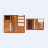 Couple Ví Venuta2 & Venumi Handcrafted Wallet Buff Yellow