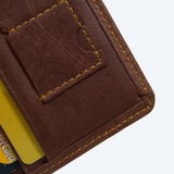 Ví da đứng Laffy Handcrafted Wallet