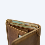 Ví da đứng Laffy Handcrafted Wallet