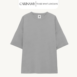 Áo thun trơn CARINAMY form rộng Cotton 100%