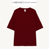 Áo thun trơn CARINAMY form rộng Cotton 100%