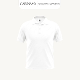 Áo polo trơn CARINAMY vải Lacoste USA