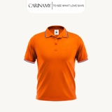 Áo polo phối sọc CARINAMY vải Lacoste