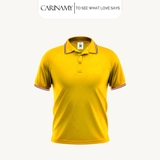 Áo polo phối sọc CARINAMY vải Lacoste