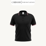 Áo polo phối sọc CARINAMY vải Lacoste