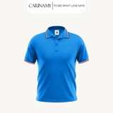 Áo polo phối sọc CARINAMY vải Lacoste