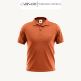 Áo polo trơn CARINAMY vải Lacoste USA