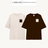 Áo thun couple CARINAMY form rộng CAPTURE